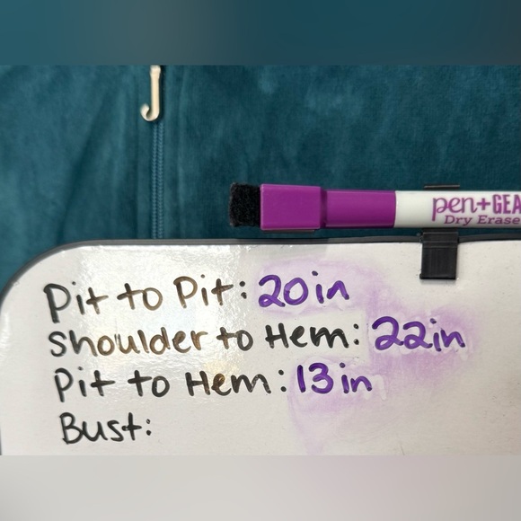 Juicy Couture Teal Velour Full Zip Up Women’s Hooded Jacket y2k - Picture 15 of 15